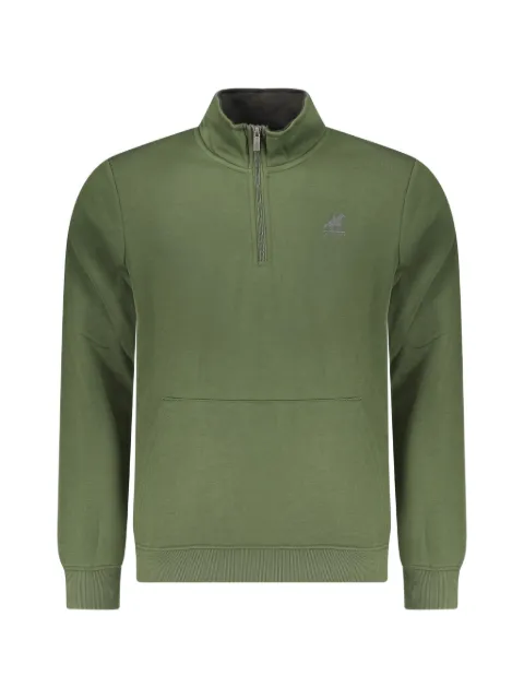 U.S. Grand quarter-zip logo-embroidered sweatshirt