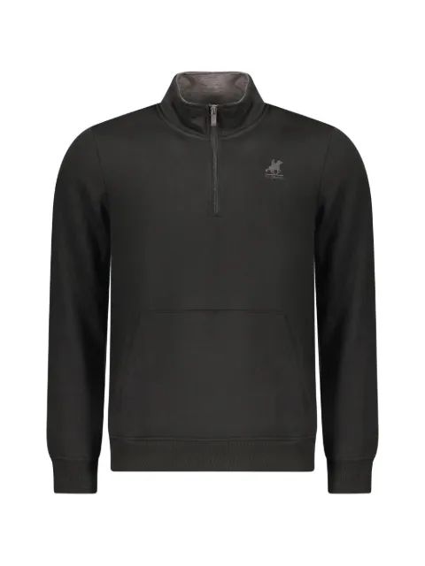 U.S. Grand sweat brodé à col zippé