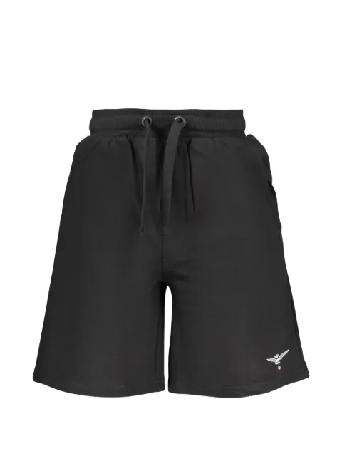 Aeronautica Militare bermudas con logo bordado