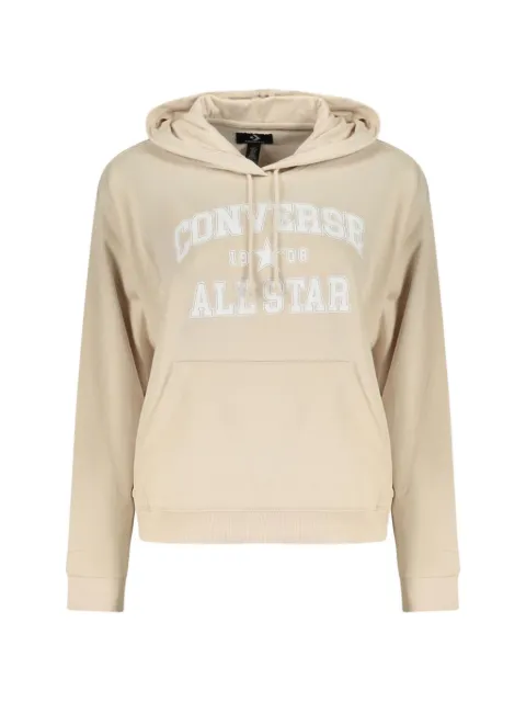 Converse logo-print drawstring hoodie
