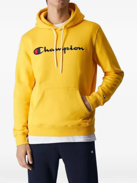 Champion logo-embroidered cotton hoodie