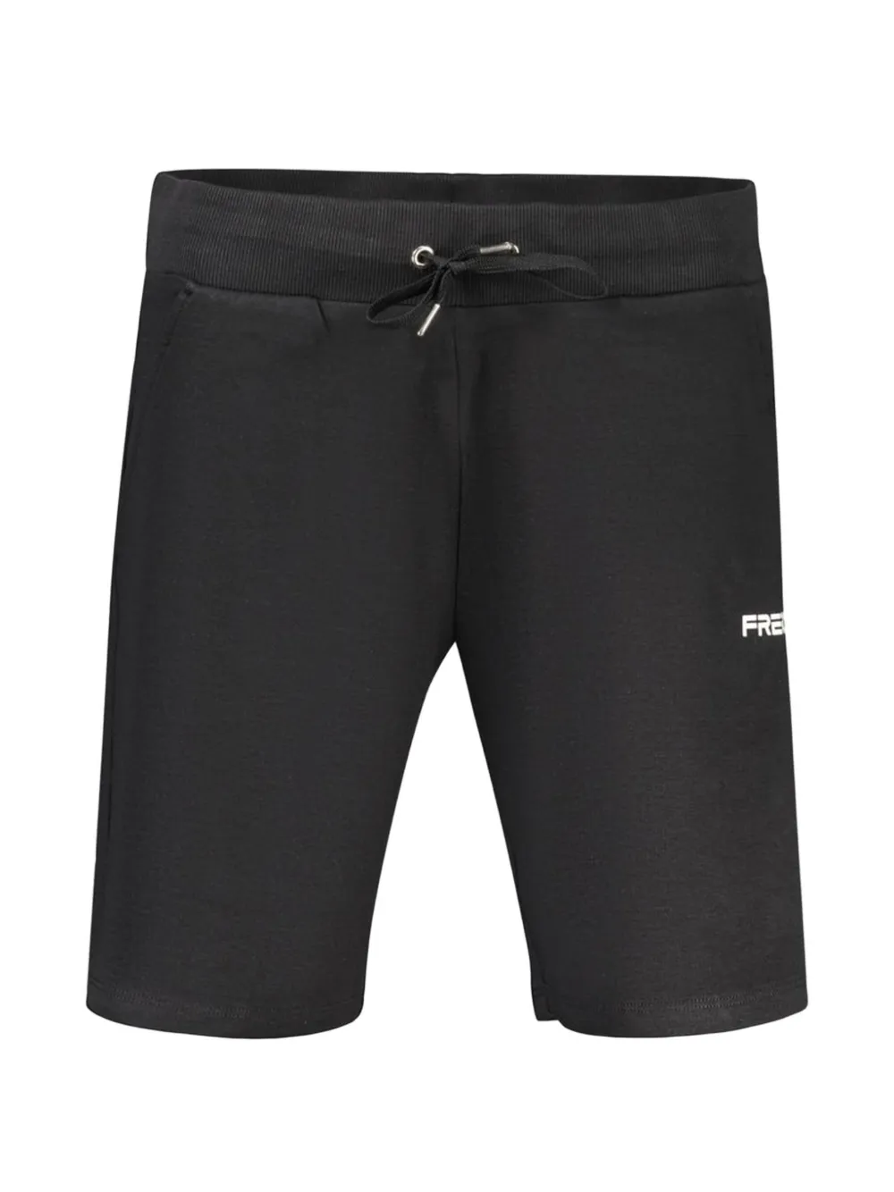 FREDDY drawstring logo-print shorts - Black