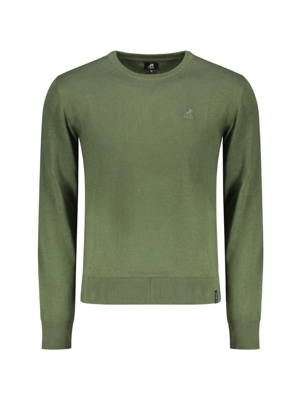 U.S. Grand logo-embroidered crew-neck sweater - Grün
