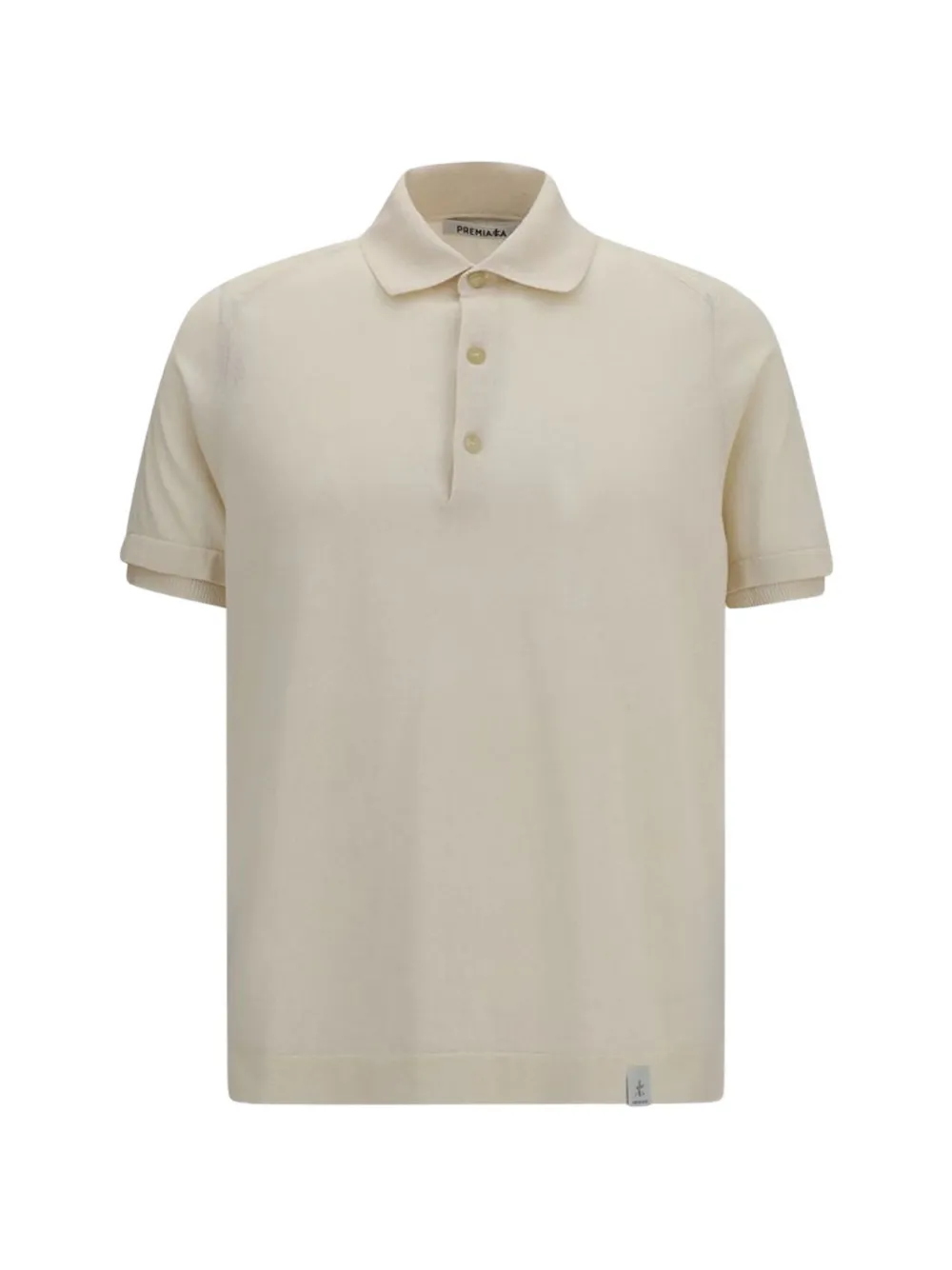 Premiata short-sleeve polo shirt Beige