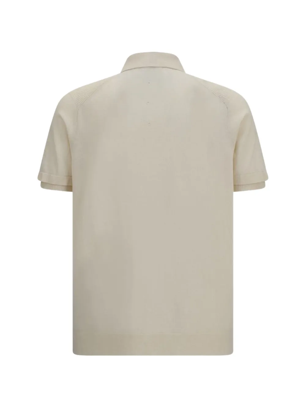 Premiata short-sleeve polo shirt Beige