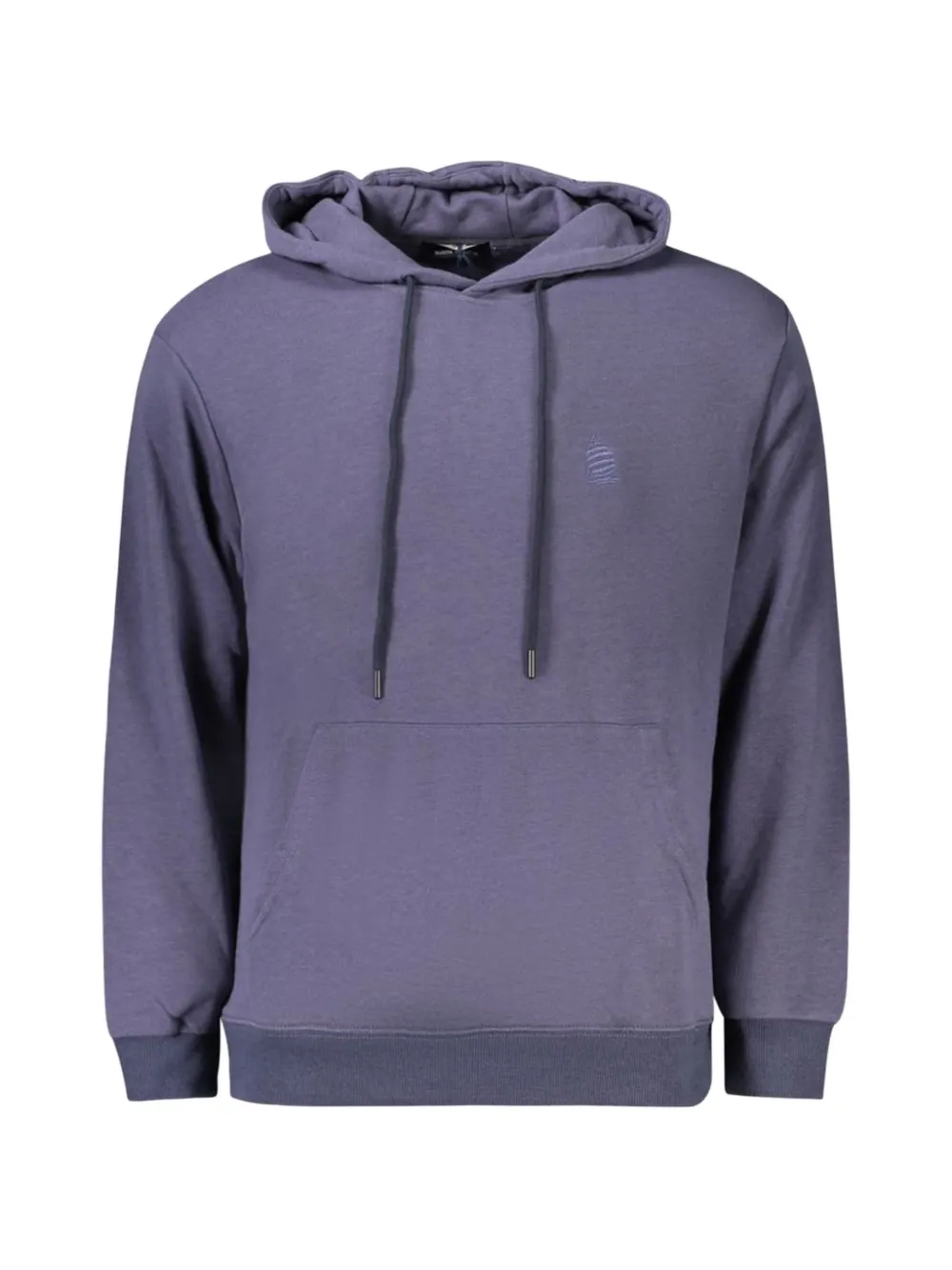MARINA YATCHING logo-embroidered drawstring hoodie - Blau