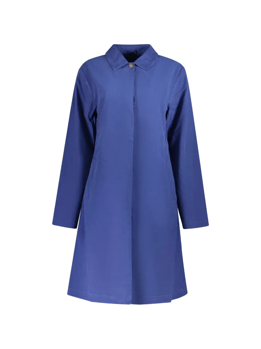 North Sails concealed-fastening coat - Blau