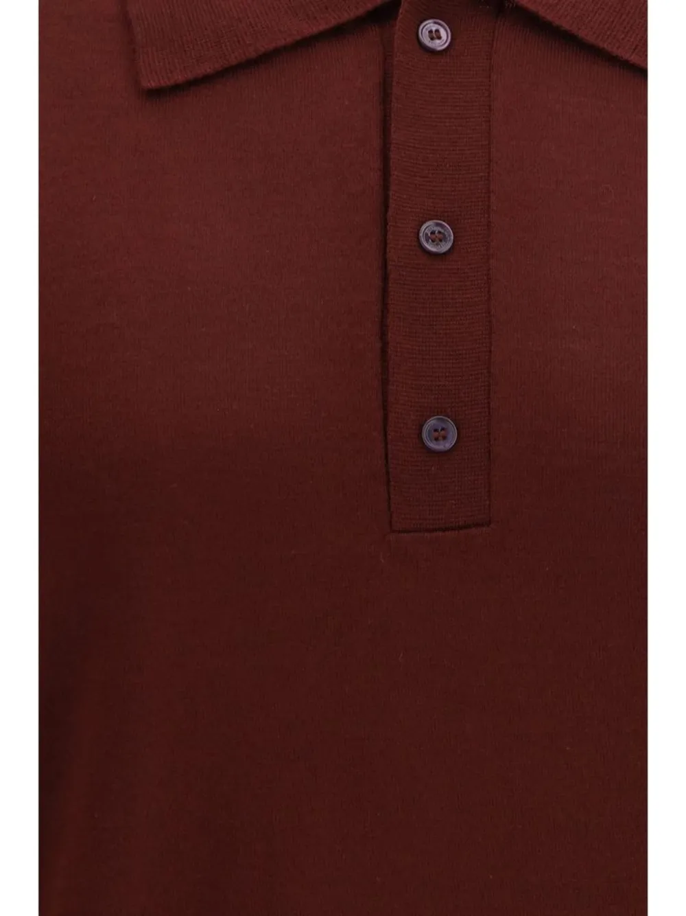 Valentino Garavani wool polo shirt Rood