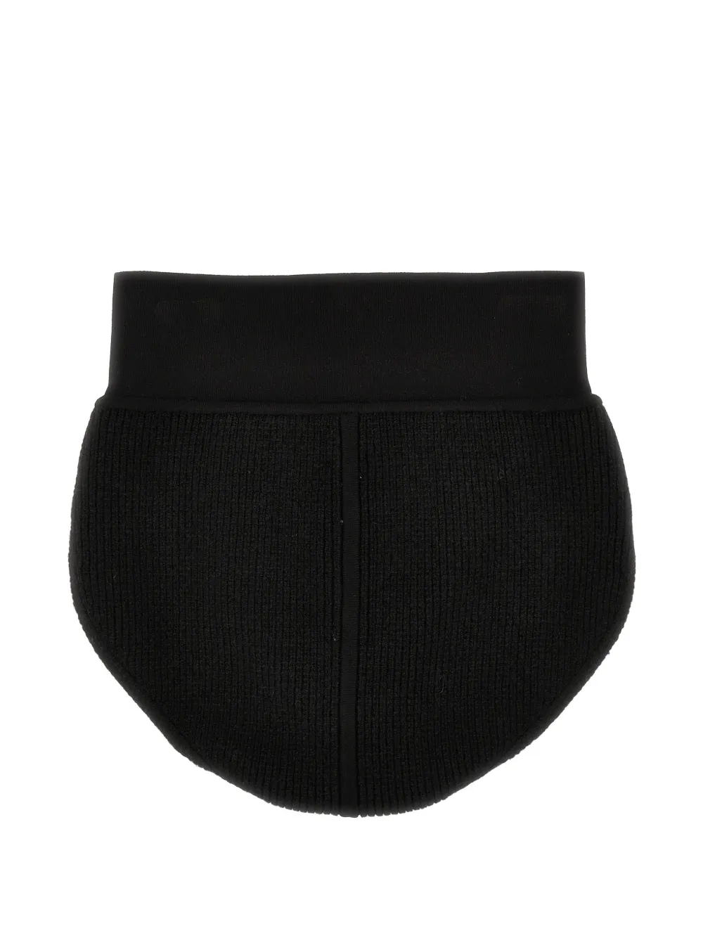 Rick Owens Ribgebreide kasjmier slip Zwart