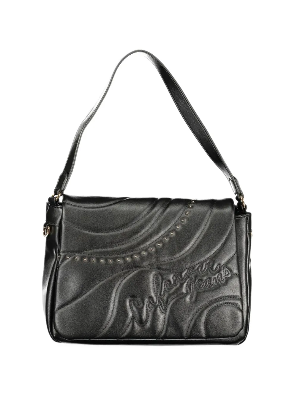 CAFèNOIR quilted stud-embellished tote bag - Nero