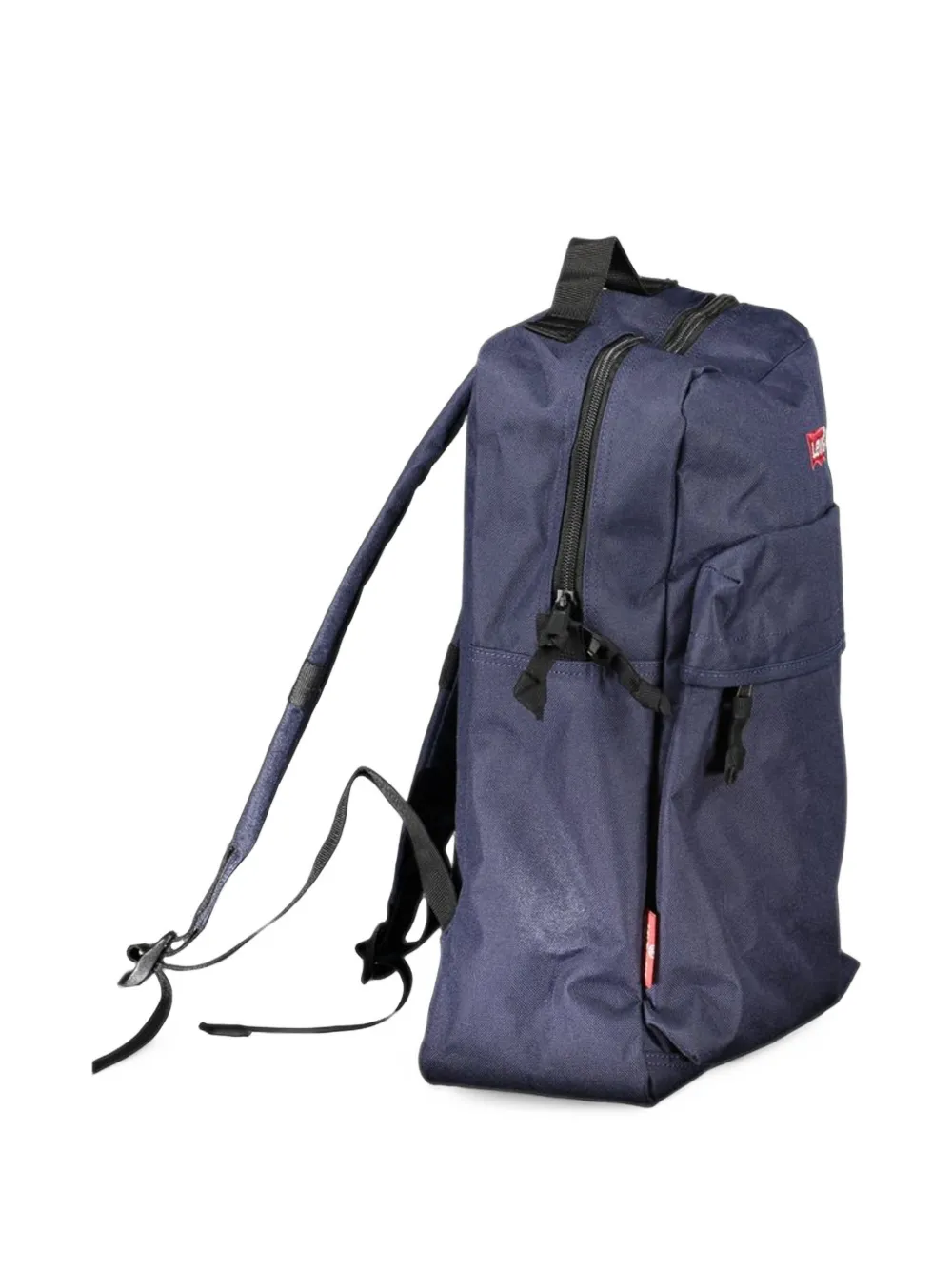 Levi's logo-patch backpack Blauw