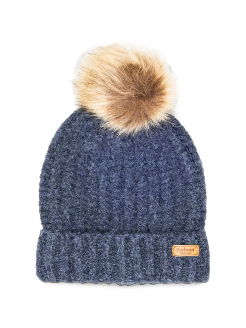 Barbour tartan check beanie hat and scarf set Rood