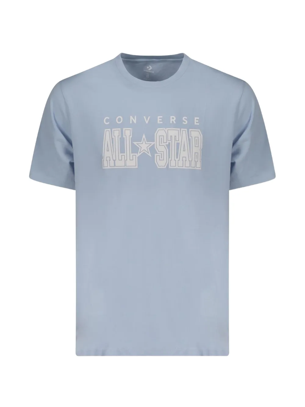 Converse All Star logo-print T-shirt - Blu