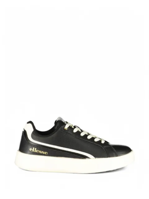 Ellesse logo-print platform sneakers