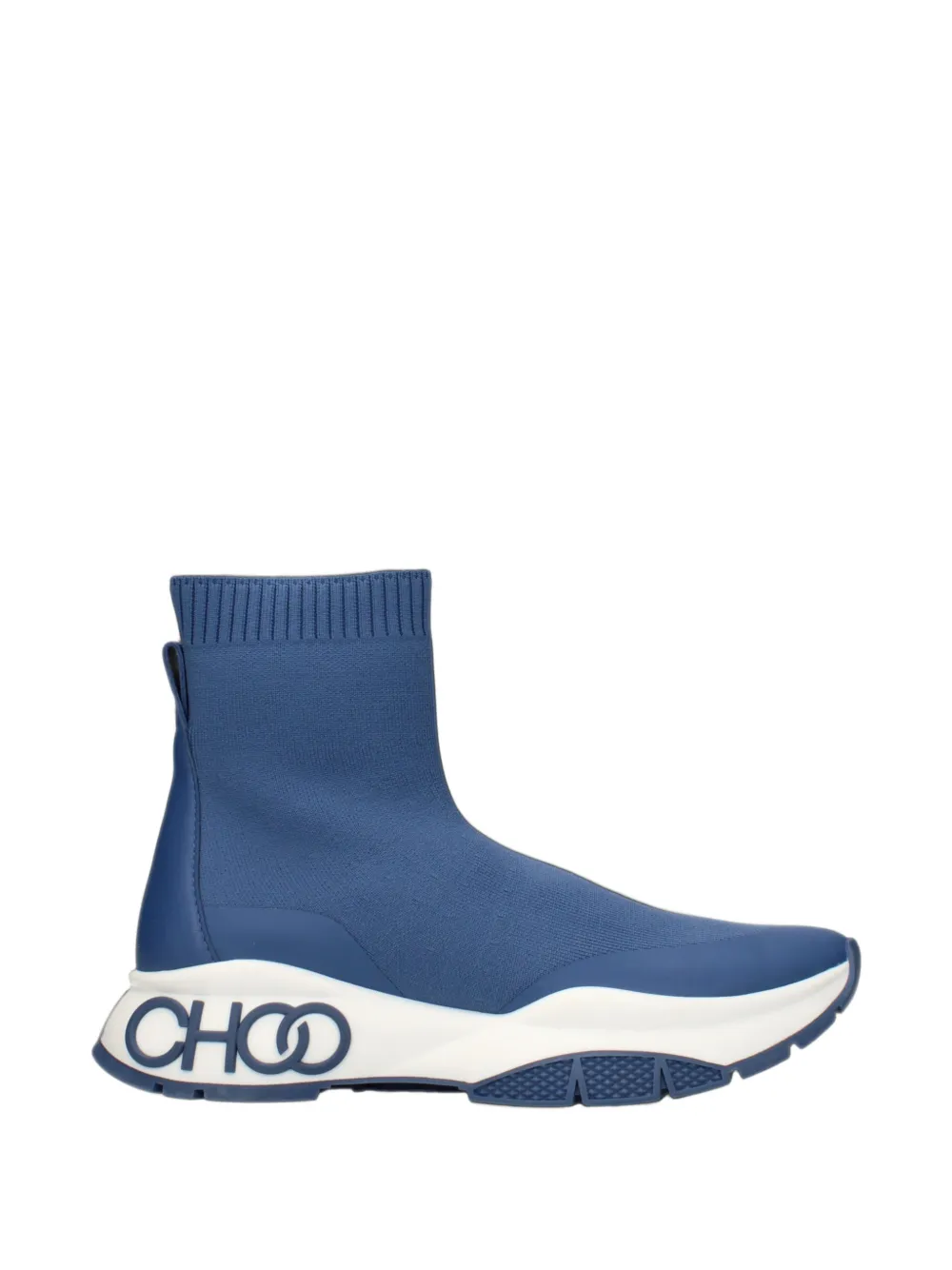 Jimmy Choo sock-style ankle boots - Blu
