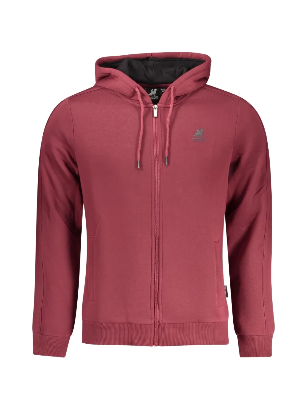 U.S. Grand zip-up hoodie - Rosso