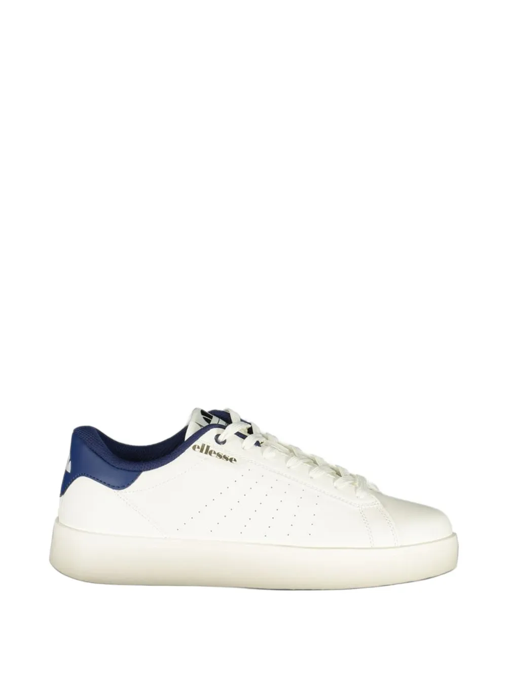 Ellesse Perforated-detail Logo-print Sneakers In White