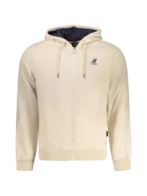 U.S. Grand hoodie de algodón con cierre