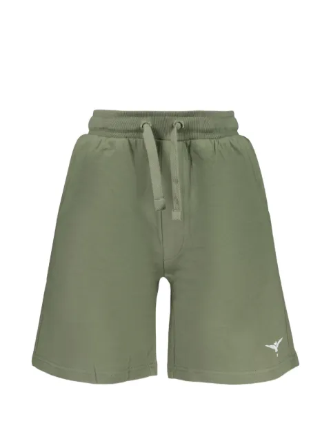 Aeronautica Militare logo-embroidered drawstring shorts