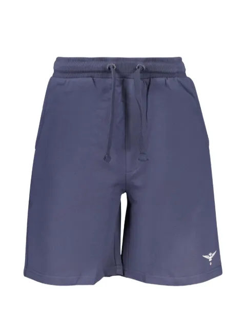 Aeronautica Militare logo-embroidered drawstring shorts
