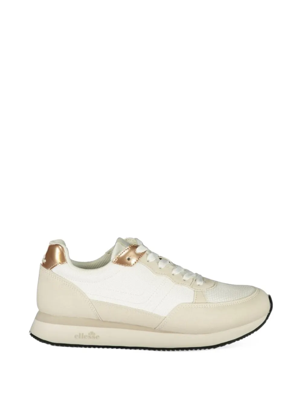 Ellesse panelled metallic-detail sneakers