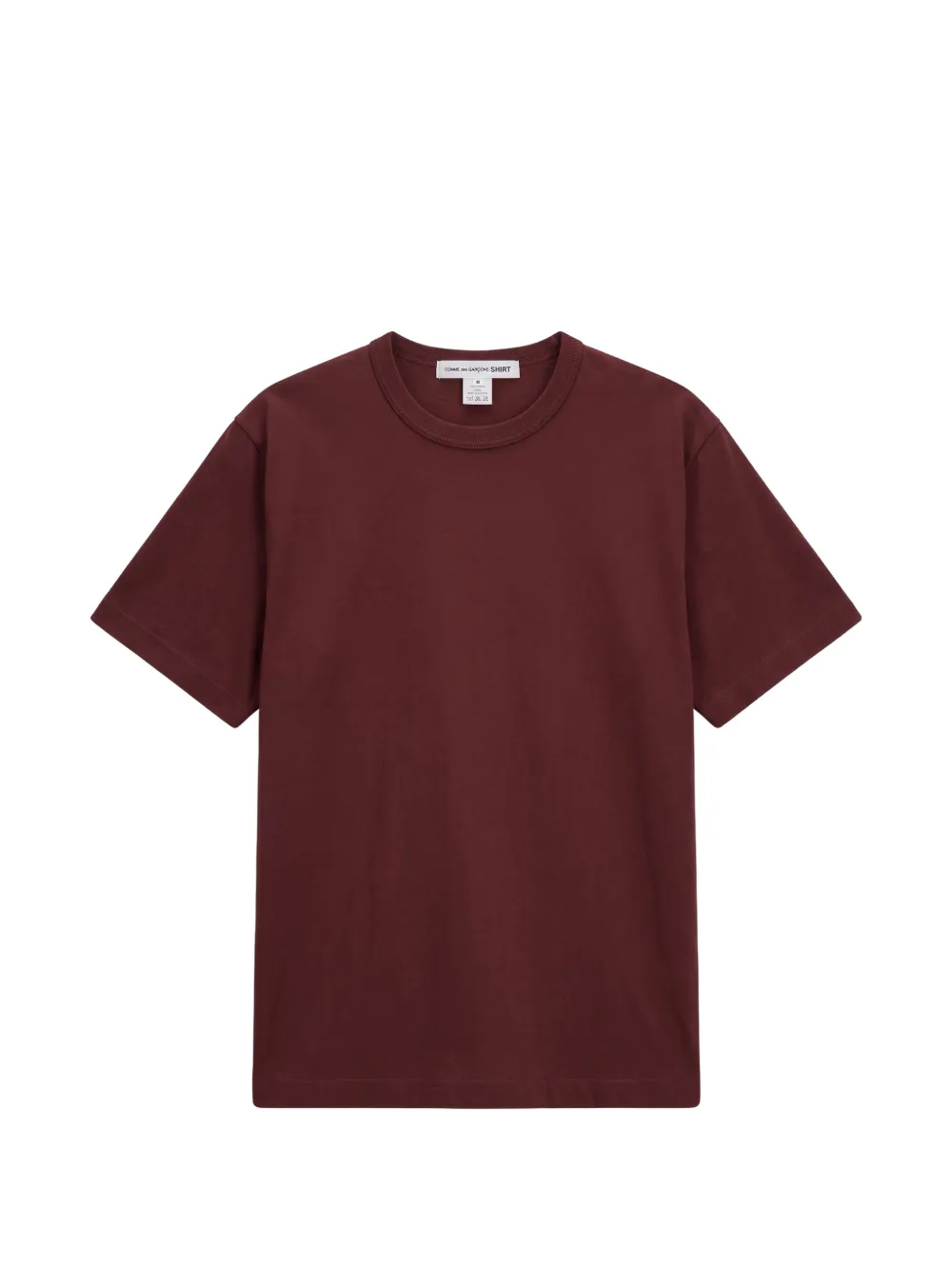 Comme Des Garçons logo-print cotton T-shirt Rood