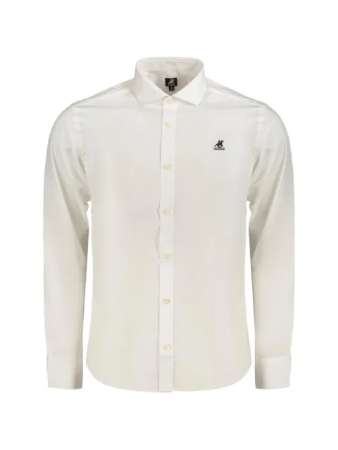U.S. Grand logo-embroidered long-sleeve shirt