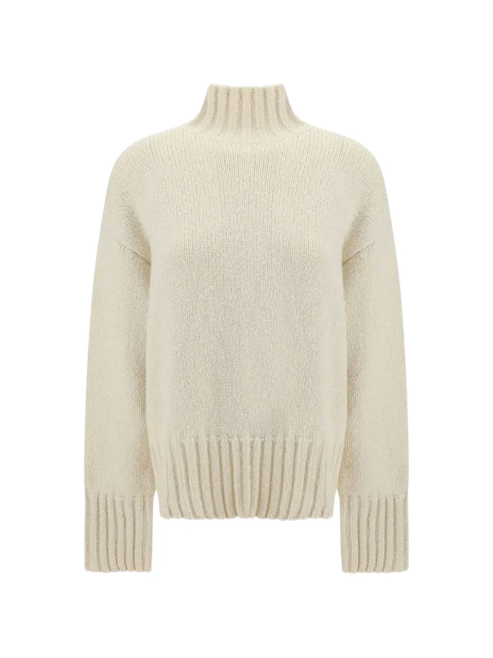 Jil Sander ribbed-knit sweater - Toni neutri