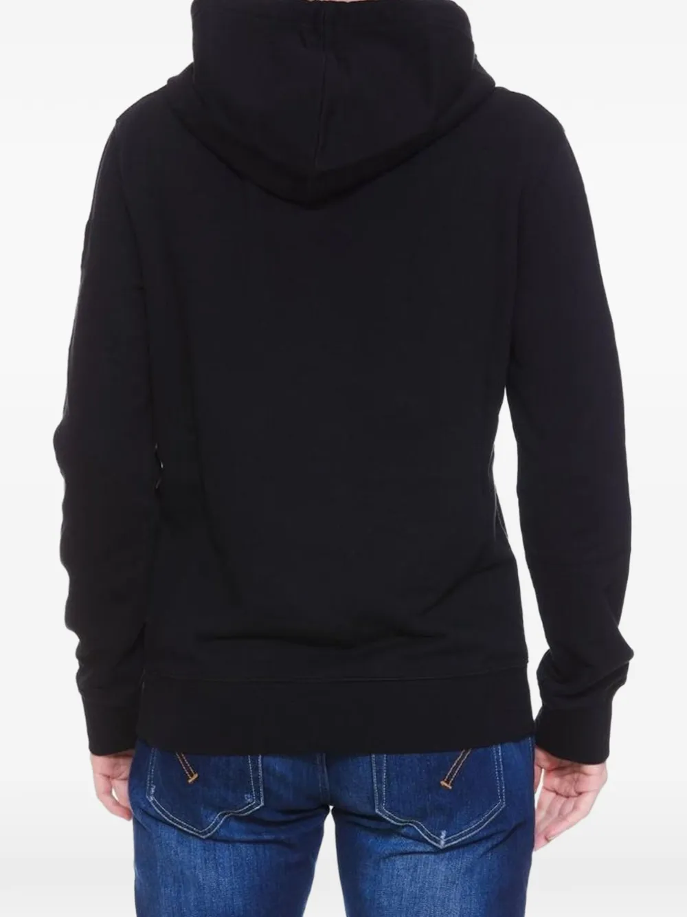 Lanvin Batman-print hoodie Zwart