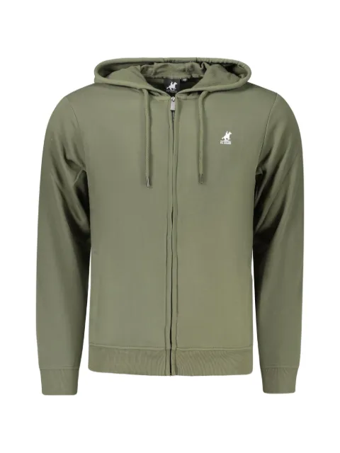 U.S. Grand hoodie con cierre y logo estampado