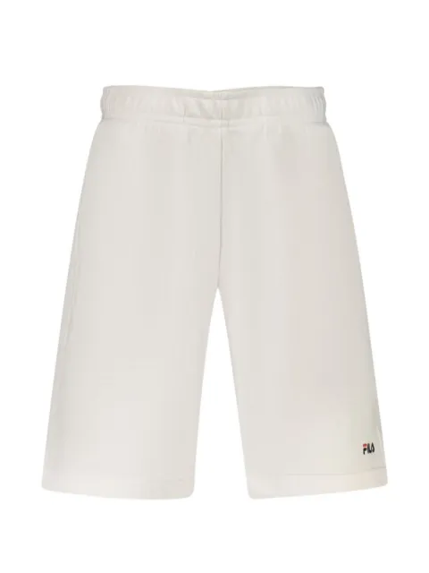 Fila logo-embroidered cotton shorts