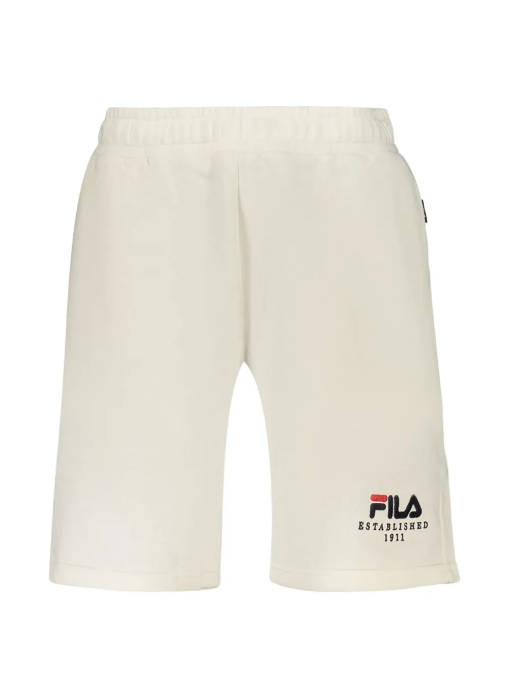 Fila logo-print drawstring shorts - Bianco