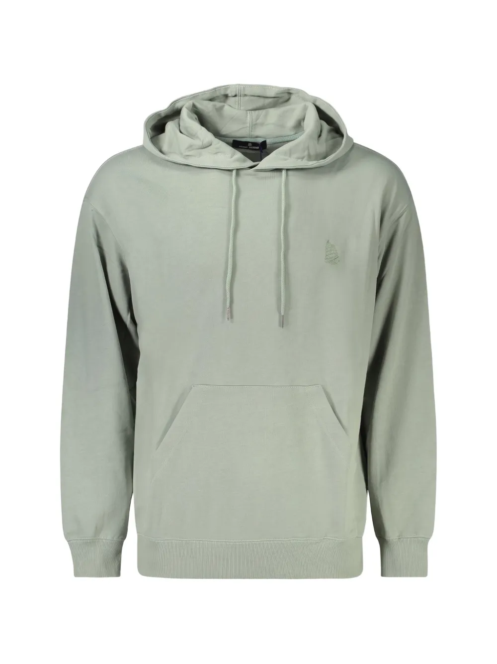 MARINA YATCHING logo-embroidered cotton hoodie - Verde