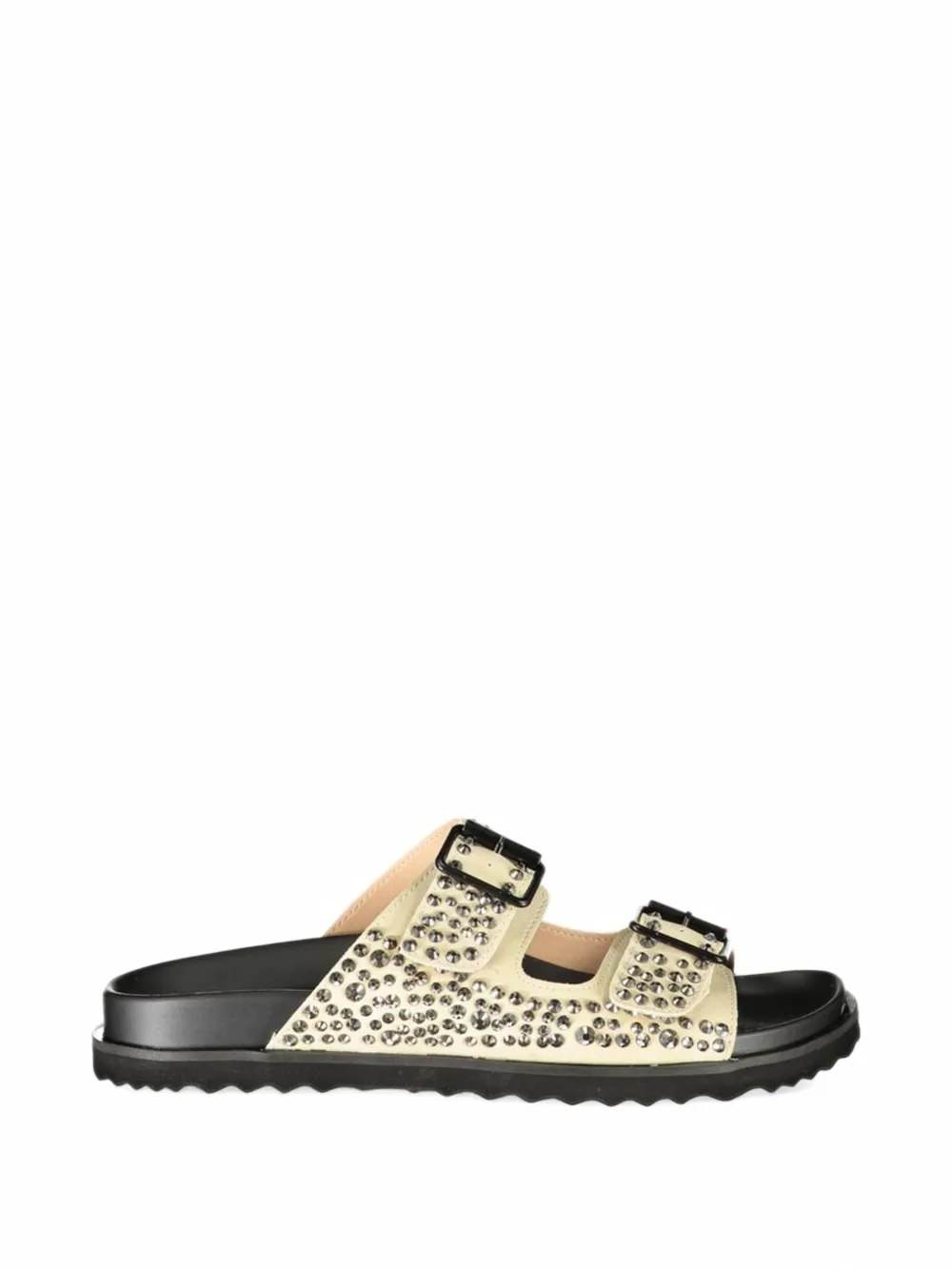 Laura Biagiotti stud-embellished buckle-fastening sandals - Toni neutri