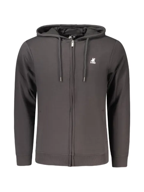 U.S. Grand hoodie con logo bordado y cierre