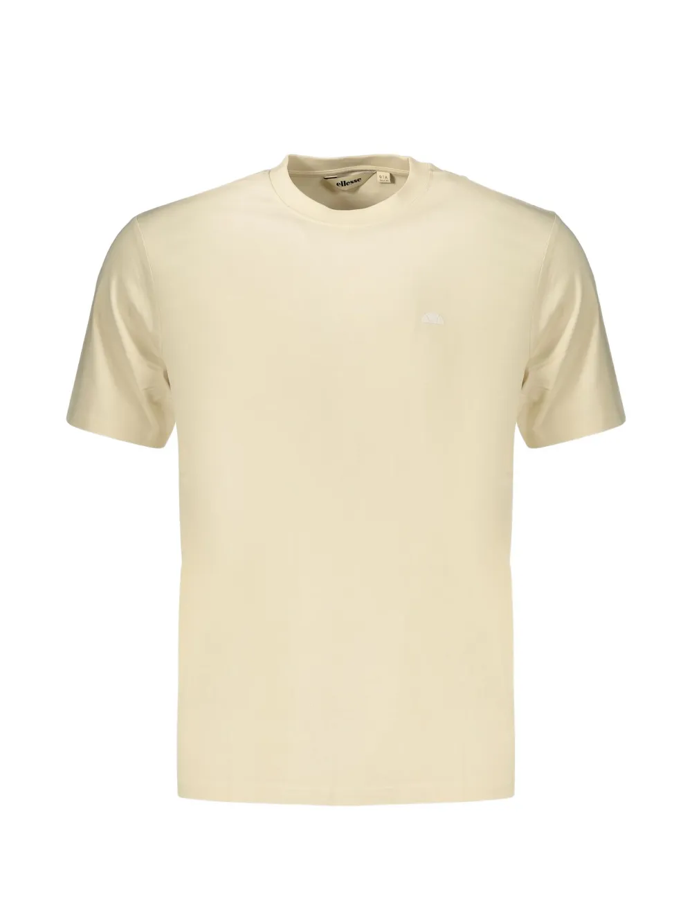 Ellesse logo-embroidered cotton t-shirt Beige