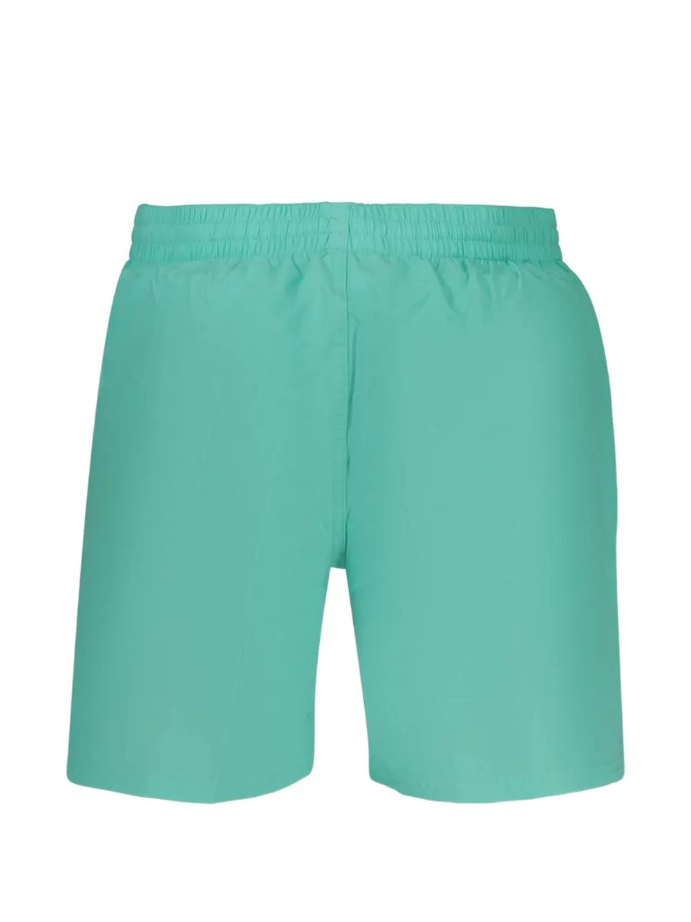 Nike logo-embroidered swim shorts Groen