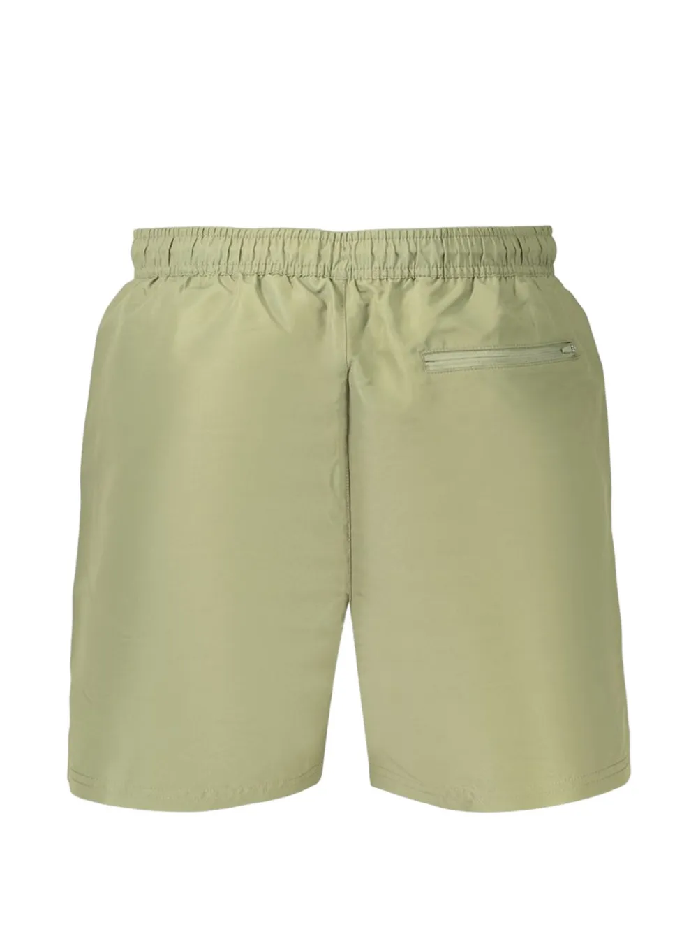 Calvin Klein logo-print drawstring swim shorts Groen