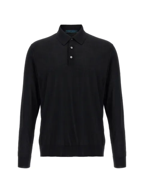 Kiton long-sleeve polo shirt