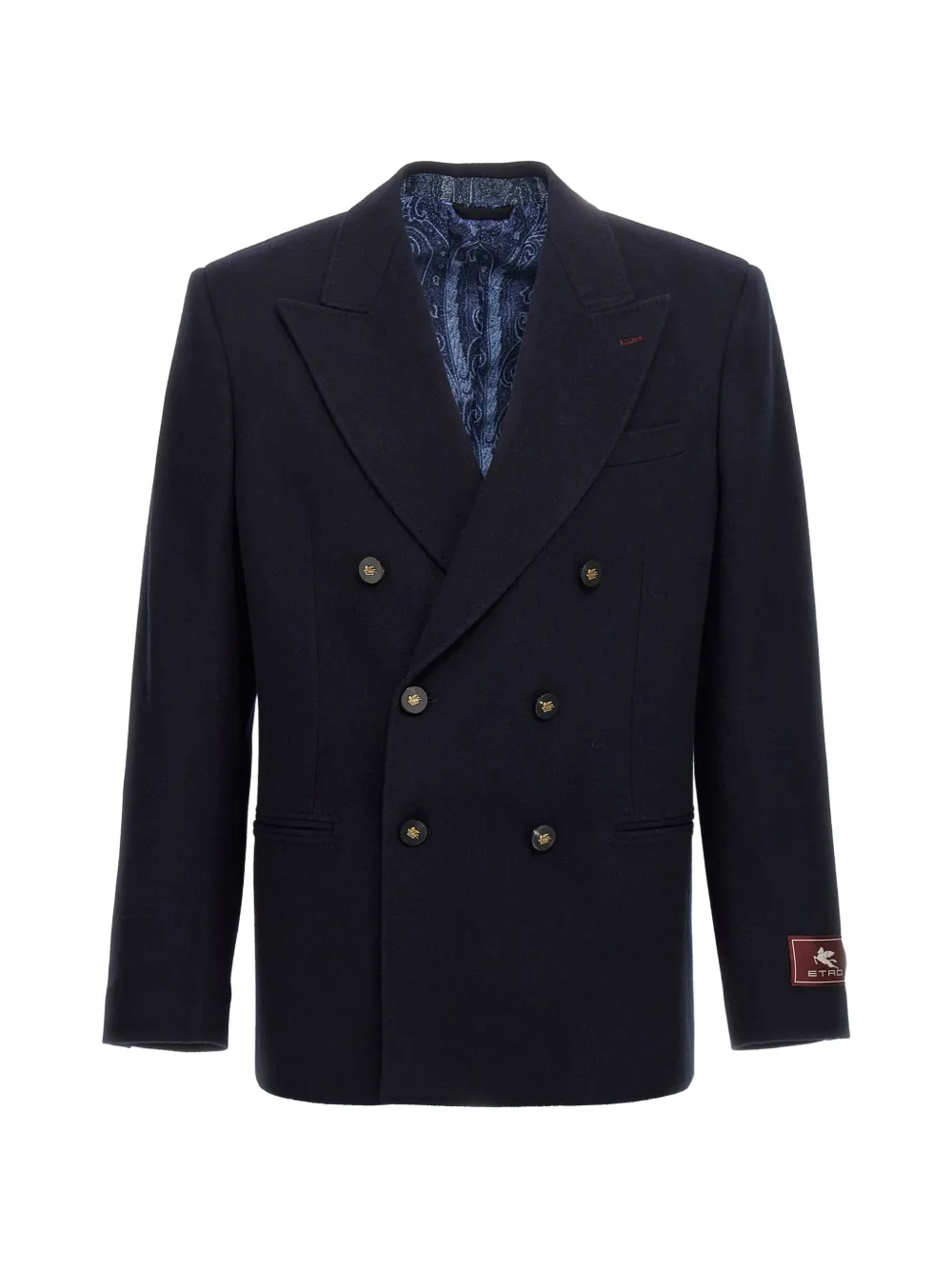 ETRO Blazer met dubbele rij knopen Blauw