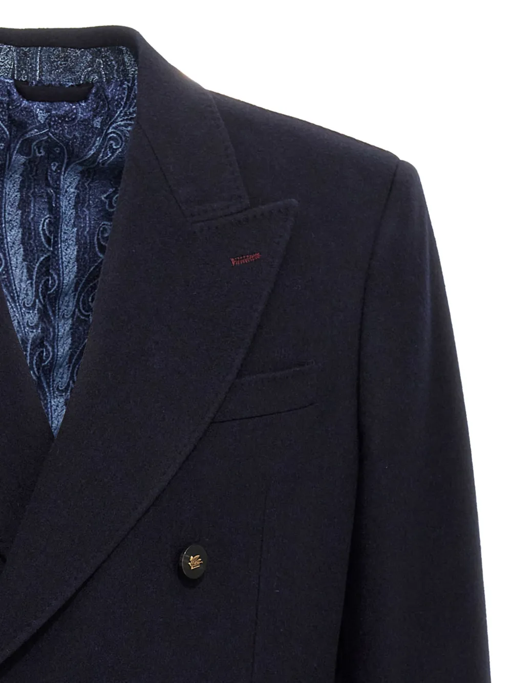 ETRO Blazer met dubbele rij knopen Blauw