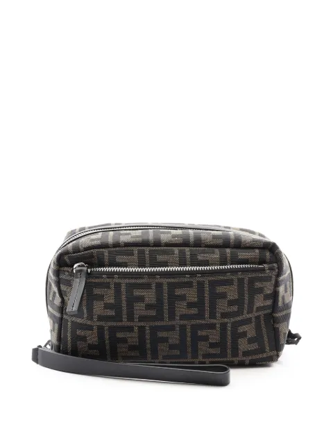 Fendi Pre-Owned 2010-2026 Zucca Canvas clutch bag