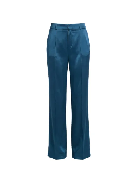 Cinq A Sept pantalones anchos Jyn con acabado de satén