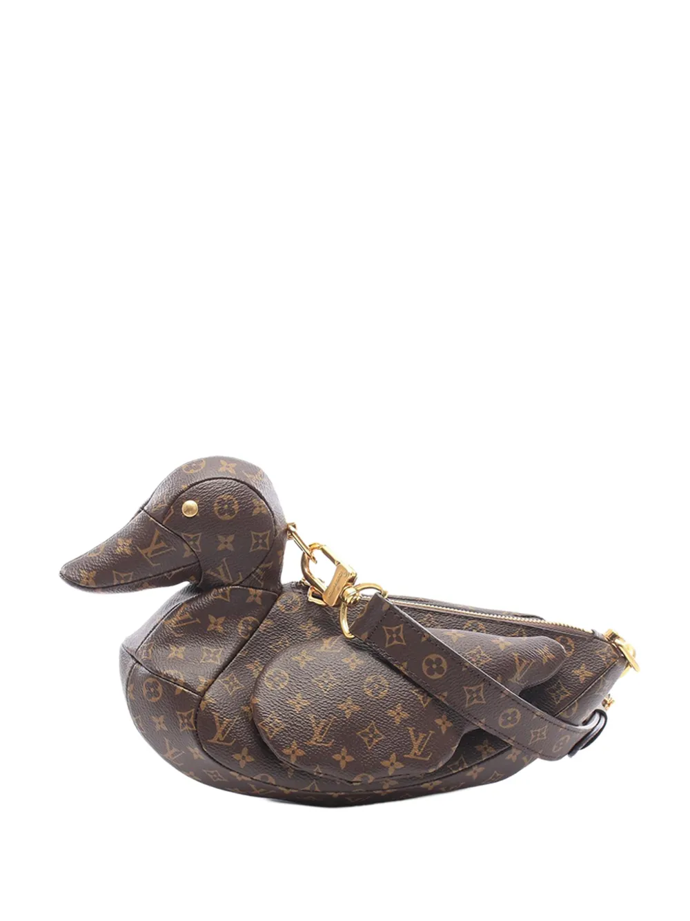 Louis Vuitton Pre-Owned 2000-2026 Nigo Monogram Duck Bag crossbody bag - Marrone