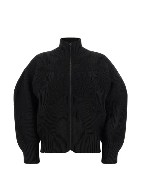 Issey Miyake Kone Kone ribbed-knit jacket