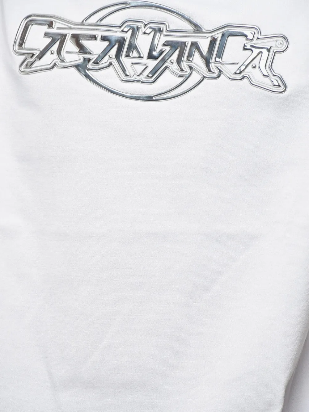 Casablanca logo-print cotton T-shirt Wit