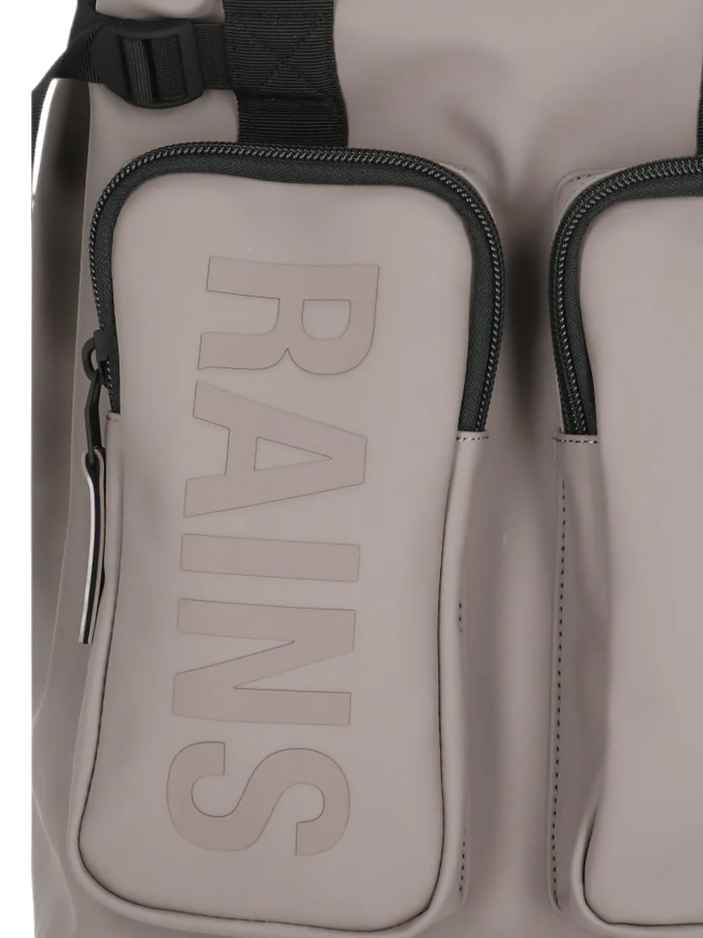 Rains Texel logo-embossed backpack Grijs