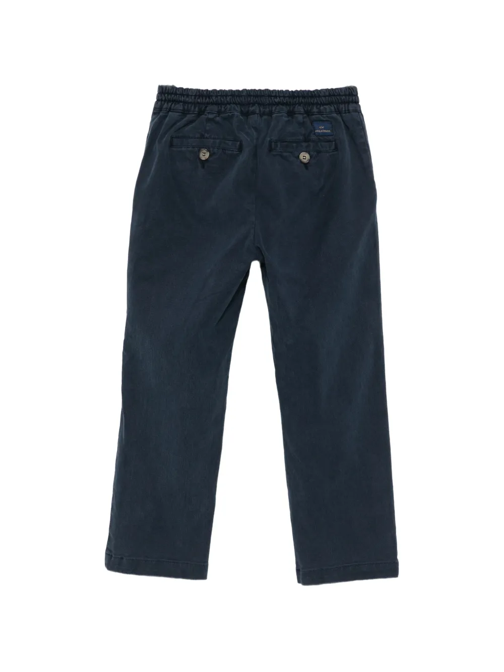 Paul & Shark Junior drawstring-waistband trousers Blauw
