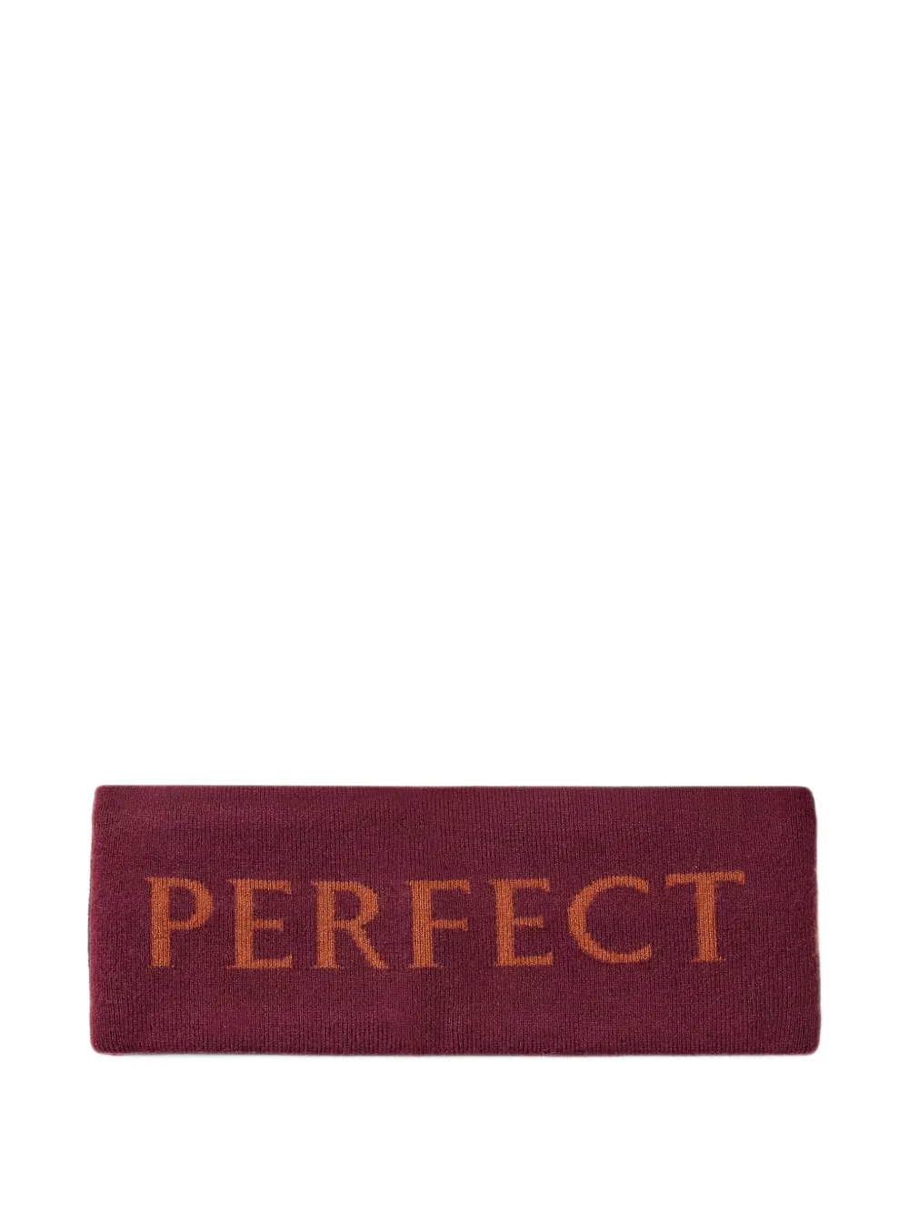 Perfect Moment wool-blend headband - Rosso