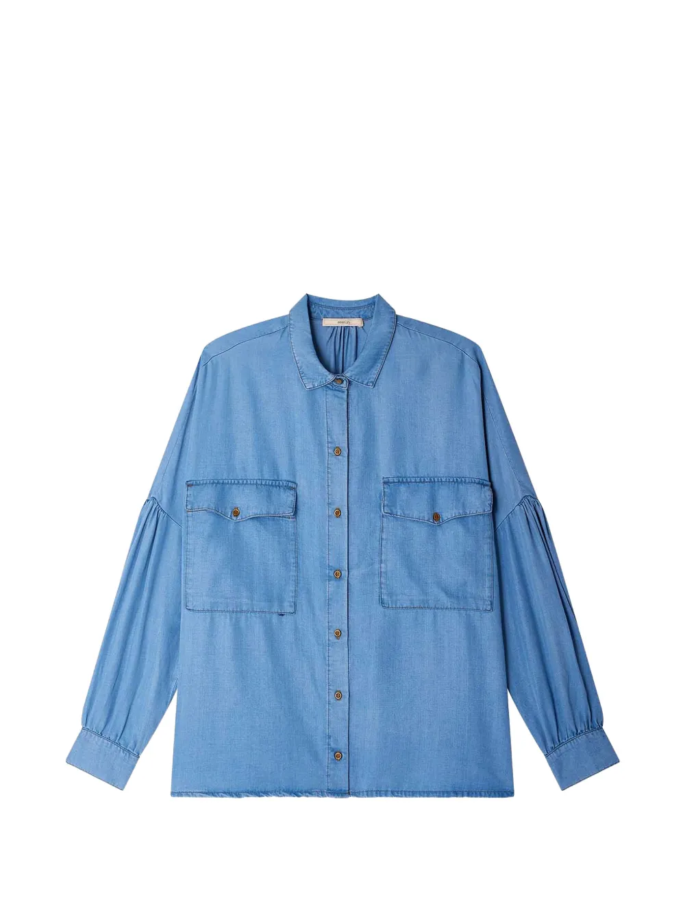 Sessun Botania Patch-pocket Shirt In Blue